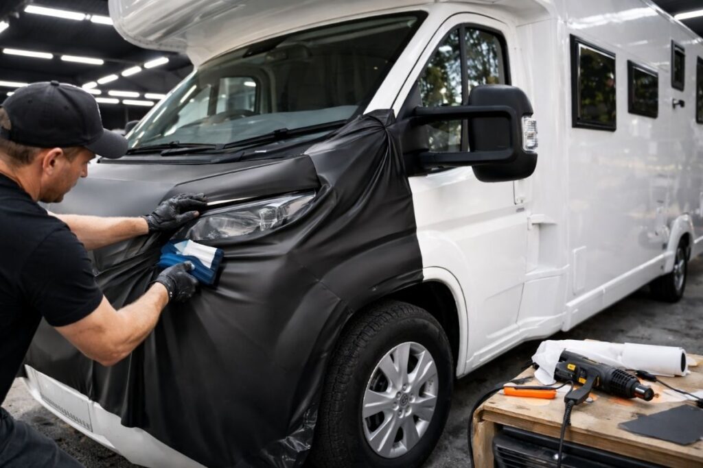 covering de camping car