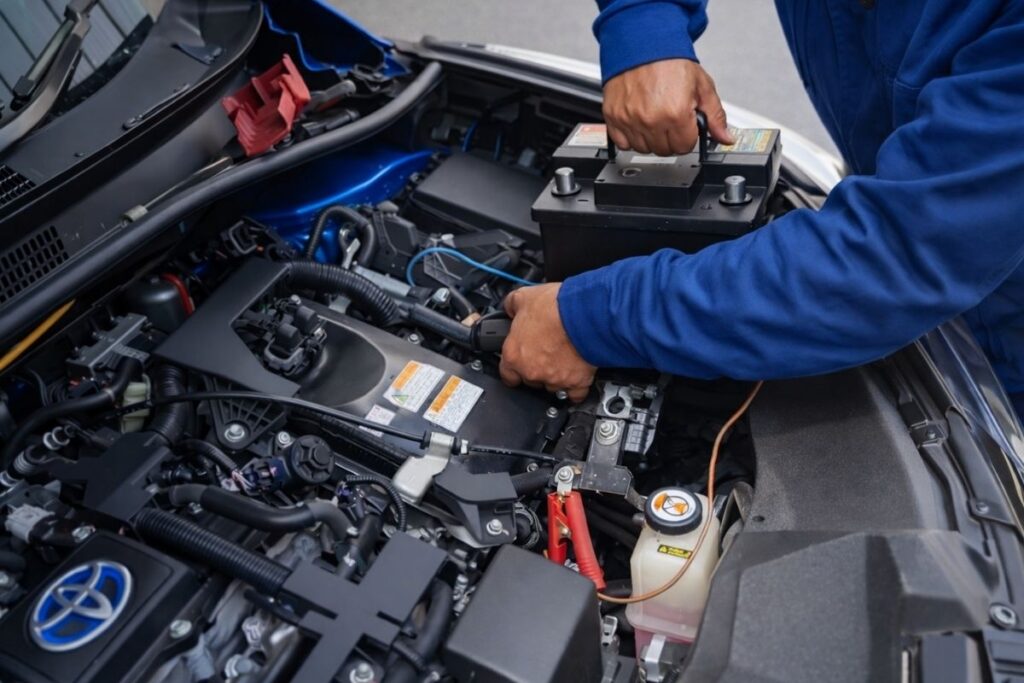 toyota chr batterie