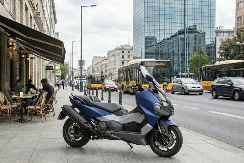 scooter SYM Maxsym TL 500
